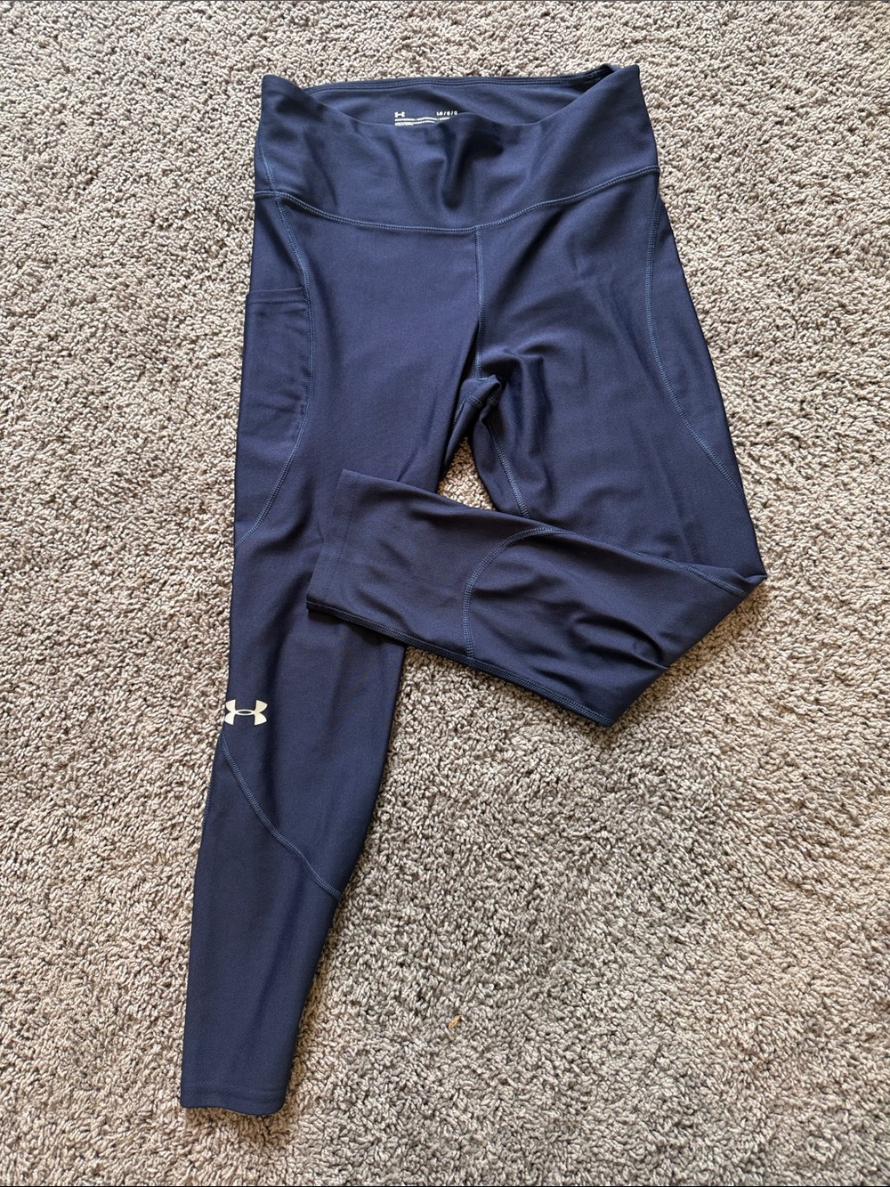 Under Armour Women's Navy Blue Leggings